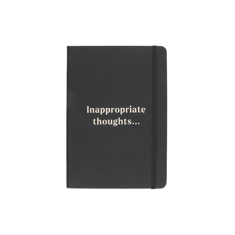 Inappropriate Thoughts A5 Notebook - ScentiMelti Home Fragrance, Beauty & Gifts UK