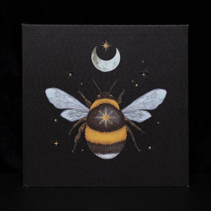 Forest Bee Light Up Canvas Plaque - ScentiMelti  Forest Bee Light Up Canvas Plaque