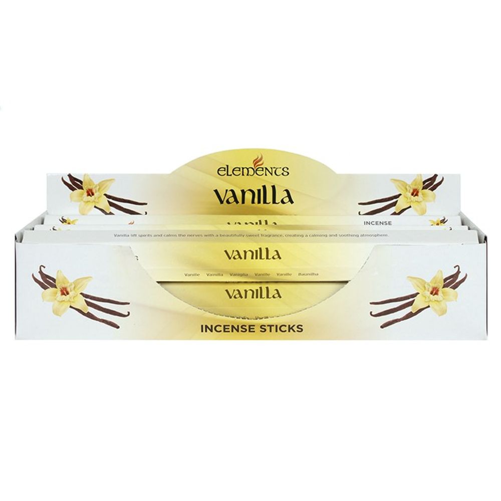 Set of 6 Packets of Elements Vanilla Incense Sticks - ScentiMelti  Set of 6 Packets of Elements Vanilla Incense Sticks