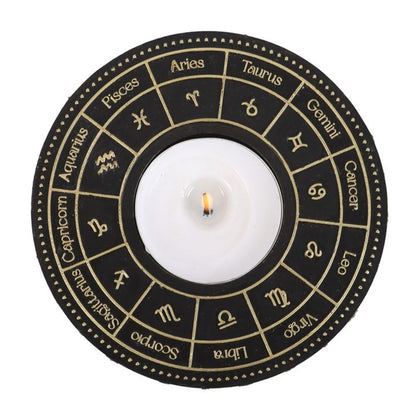 Astrology Wheel Tealight Candle Holder - ScentiMelti  Astrology Wheel Tealight Candle Holder