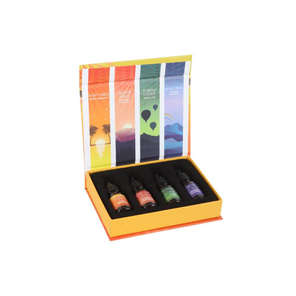 The Happy Collection Blended Essential Oil Set - ScentiMelti Home Fragrance, Beauty & Gifts UK