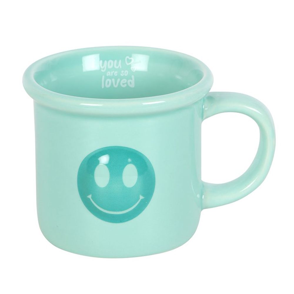 You Are So Loved Happy Face Mug - ScentiMelti Home Fragrance, Beauty & Gifts UK