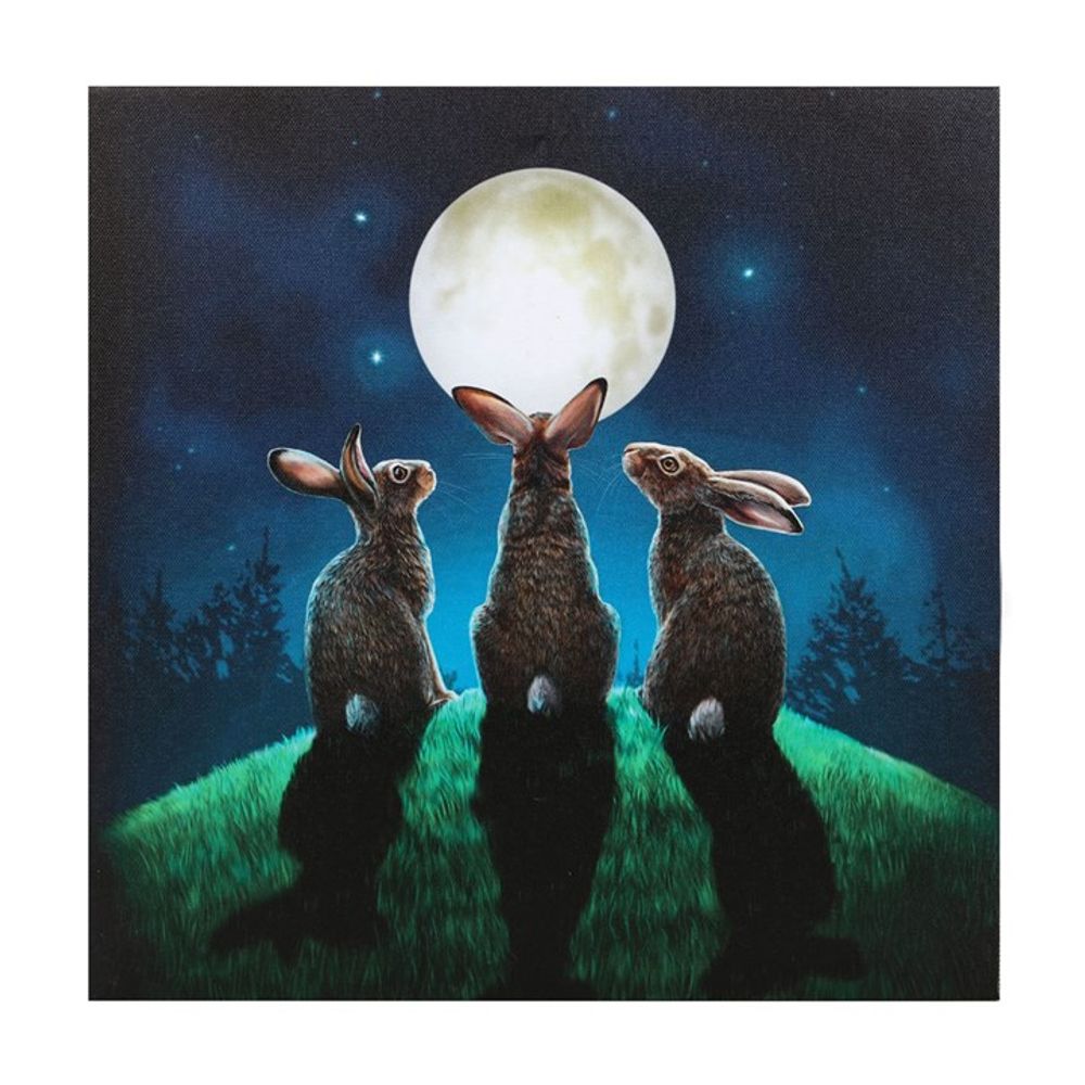 Moon Shadows Light Up Canvas Plaque by Lisa Parker - ScentiMelti  Moon Shadows Light Up Canvas Plaque by Lisa Parker