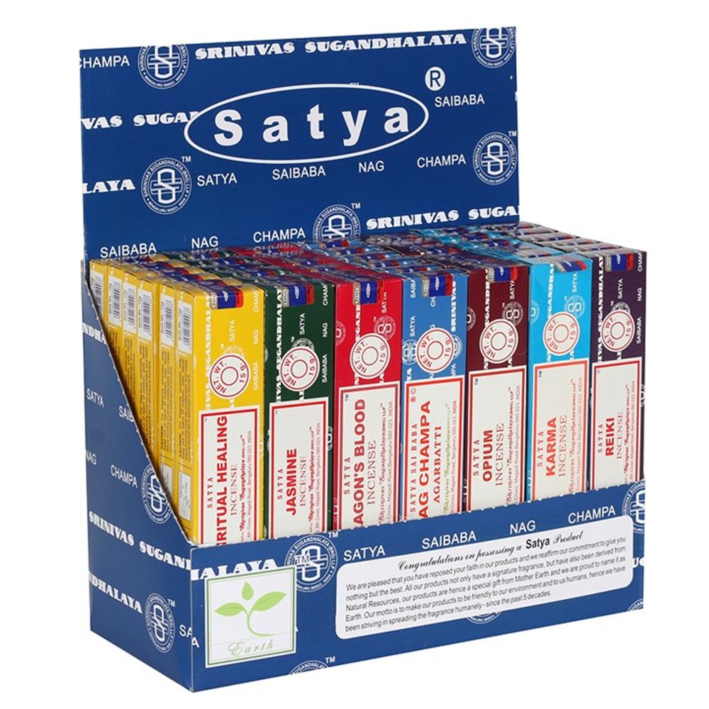 Satya Incense Sticks Display Starter Pack 1 - ScentiMelti  Satya Incense Sticks Display Starter Pack 1