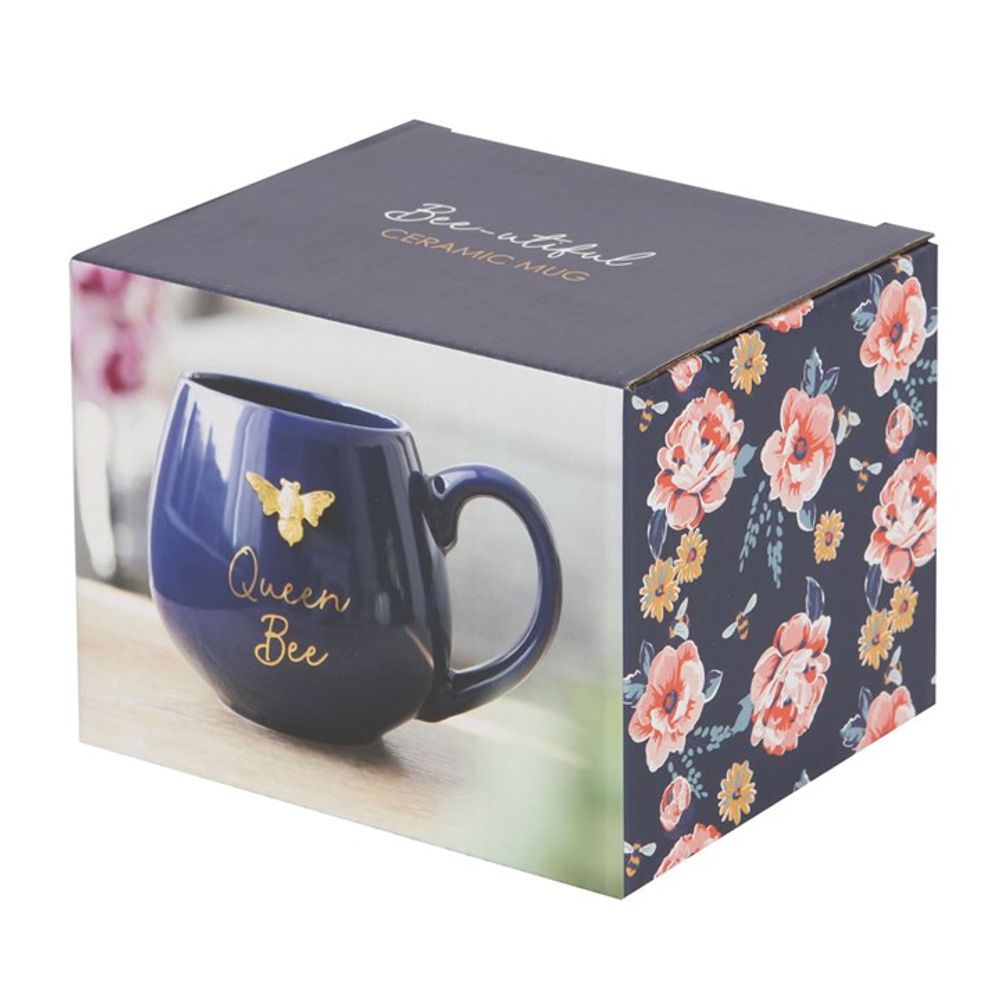 Queen Bee Rounded Mug - ScentiMelti Home Fragrance, Beauty & Gifts UK