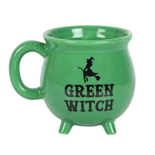 Green Witch Cauldron Mug - ScentiMelti  Green Witch Cauldron Mug