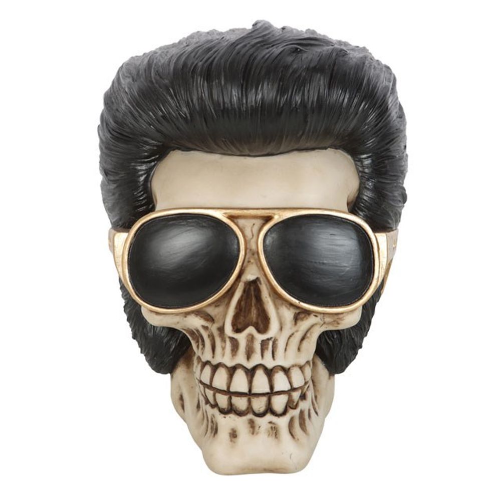 Rockstar Skull Ornament with Sunglasses - ScentiMelti  Rockstar Skull Ornament with Sunglasses