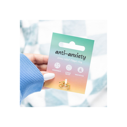 Anti-Anxiety Fidget Ring - ScentiMelti Home Fragrance, Beauty & Gifts UK