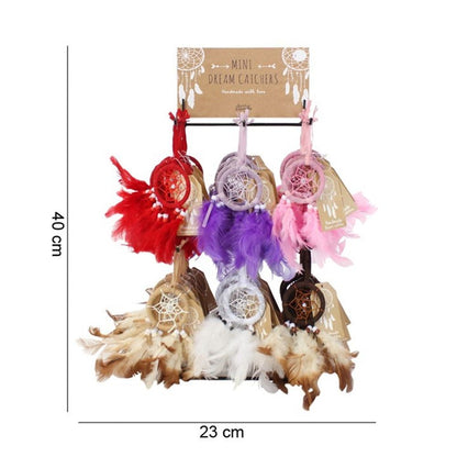 Set of 60 Dreamcatchers on Display Stand - ScentiMelti  Set of 60 Dreamcatchers on Display Stand