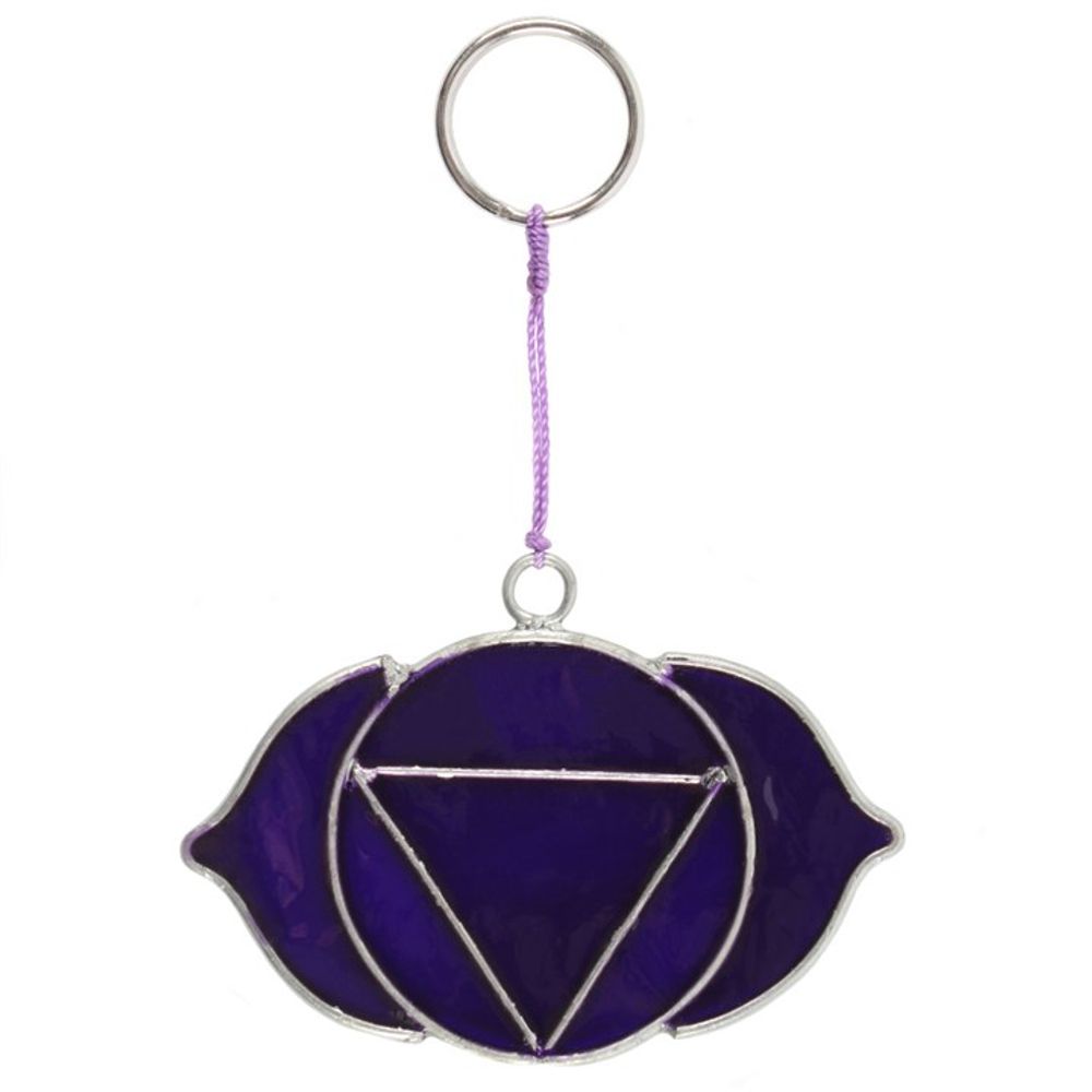 Third Eye Chakra Symbol Mini Suncatcher - ScentiMelti Home Fragrance, Beauty & Gifts UK