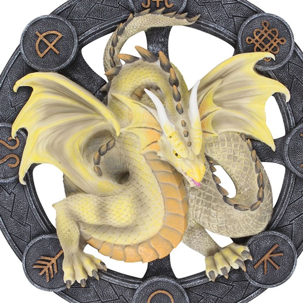 Mabon Dragon Resin Wall Plaque by Anne Stokes - ScentiMelti  Mabon Dragon Resin Wall Plaque by Anne Stokes