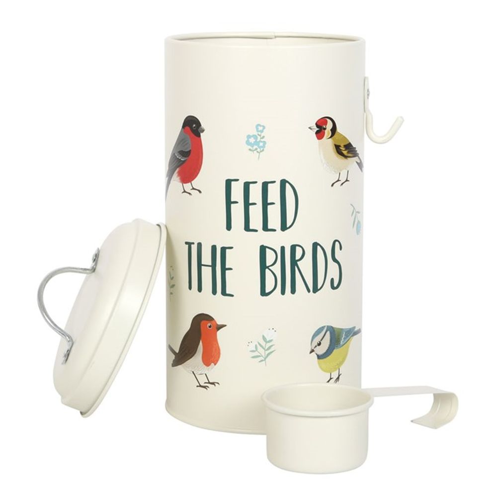 Feed the Birds Bird Seed Tin and Scoop - ScentiMelti  Feed the Birds Bird Seed Tin and Scoop