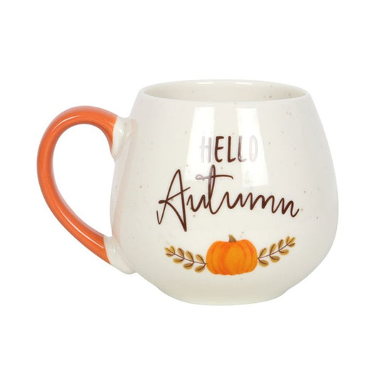 Hello Autumn Rounded Mug - ScentiMelti  Hello Autumn Rounded Mug