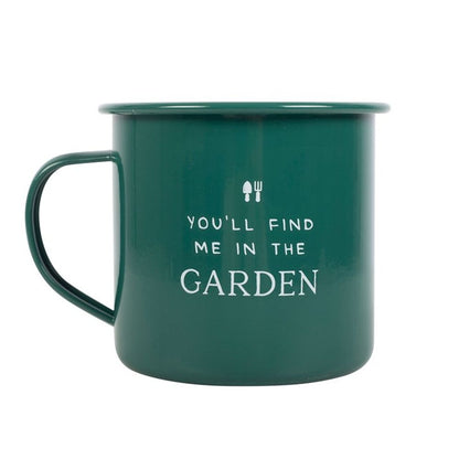 Find Me in the Garden Enamel Mug - ScentiMelti  Find Me in the Garden Enamel Mug