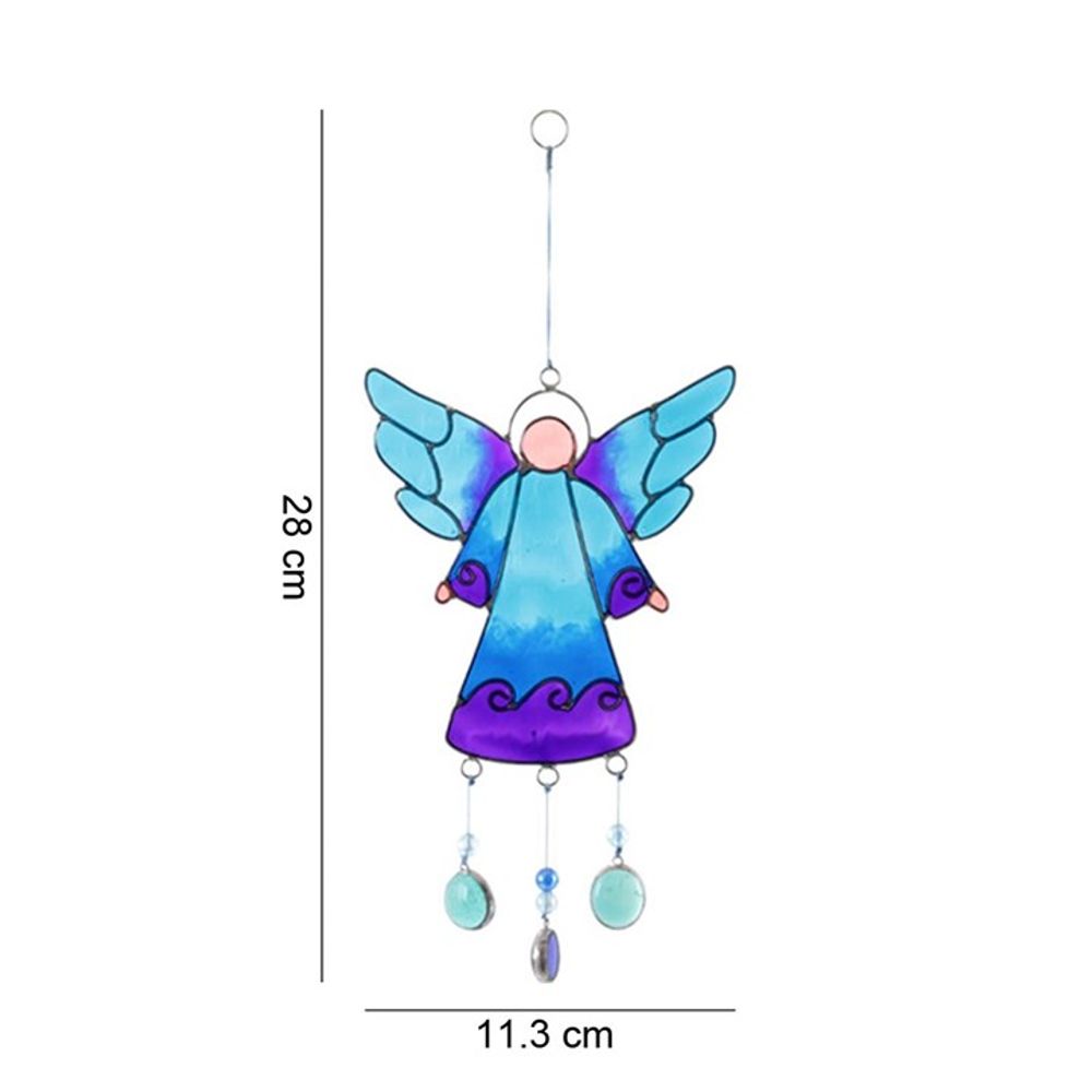 27cm Blue Angel Suncatcher - ScentiMelti  27cm Blue Angel Suncatcher