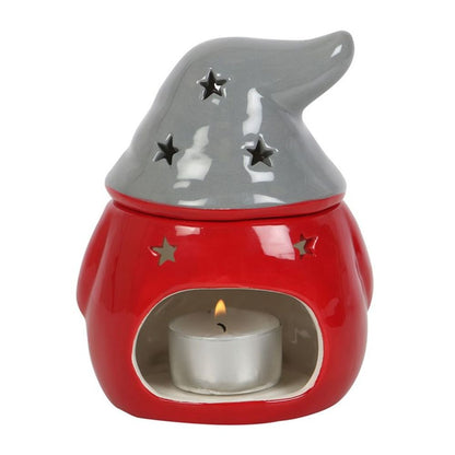 Red and Grey Gonk Oil Burner - ScentiMelti  Red and Grey Gonk Oil Burner