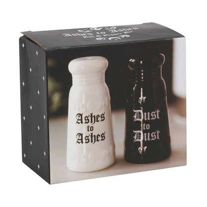 Ashes to Ashes Salt and Pepper Set - ScentiMelti  Ashes to Ashes Salt and Pepper Set