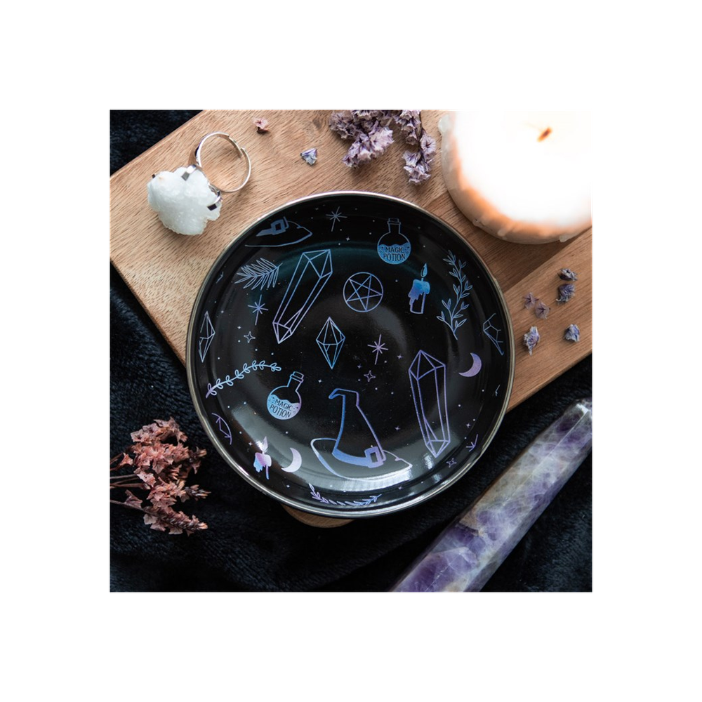 Crystal Witch Trinket Dish - ScentiMelti Home Fragrance, Beauty & Gifts UK