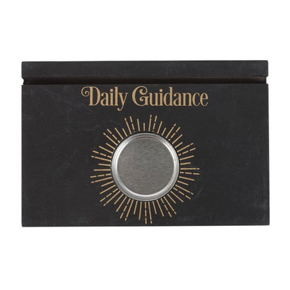 Black Daily Guidance Tarot Card Stand Tealight Holder - ScentiMelti  Black Daily Guidance Tarot Card Stand Tealight Holder