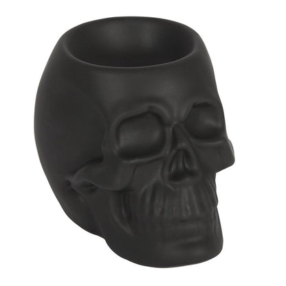 Black Skull Oil Burner - ScentiMelti  Black Skull Oil Burner