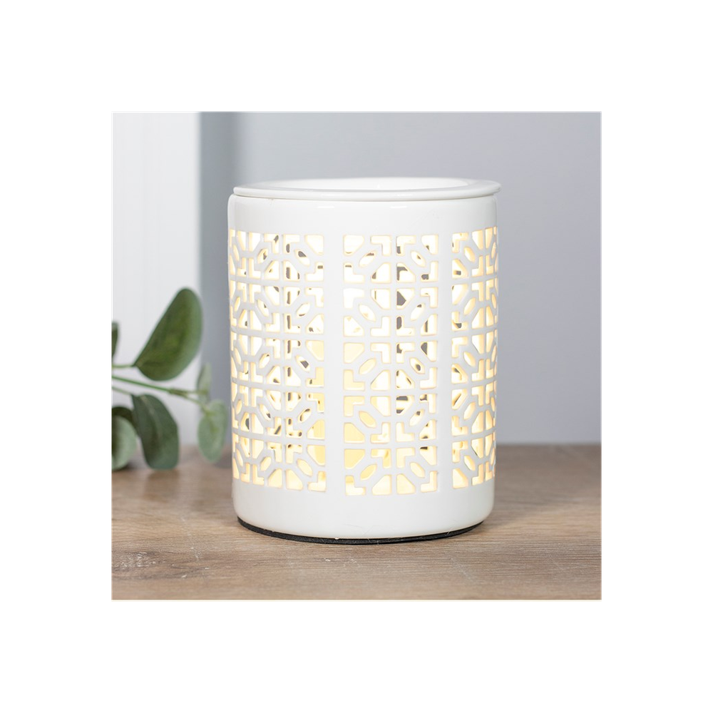 Imperial Trellis Electric Oil Burner - ScentiMelti  Imperial Trellis Electric Oil Burner