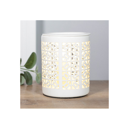 Imperial Trellis Electric Oil Burner - ScentiMelti  Imperial Trellis Electric Oil Burner