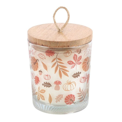 Autumn Leaves Warm Vanilla Candle - ScentiMelti  Autumn Leaves Warm Vanilla Candle