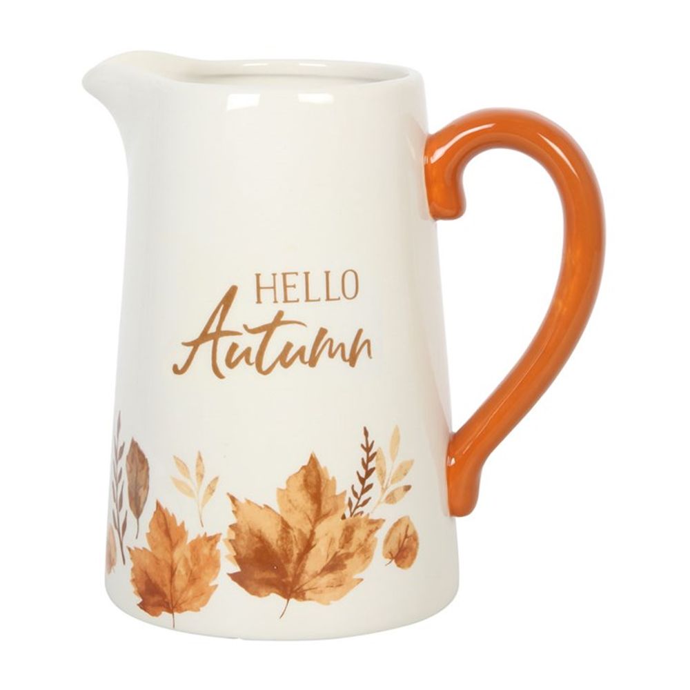 17cm Hello Autumn Ceramic Flower Jug - ScentiMelti  17cm Hello Autumn Ceramic Flower Jug