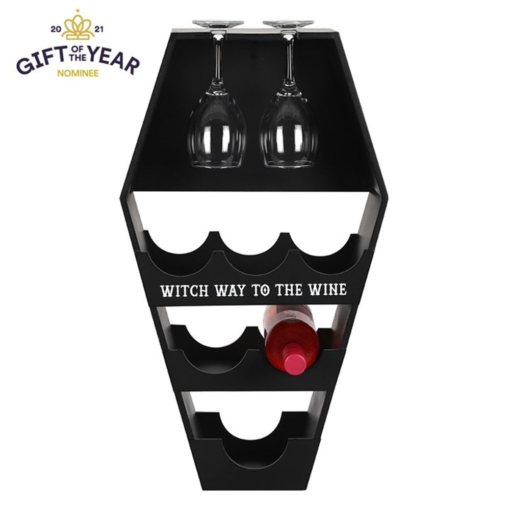 Coffin Wine Shelf - ScentiMelti  Coffin Wine Shelf