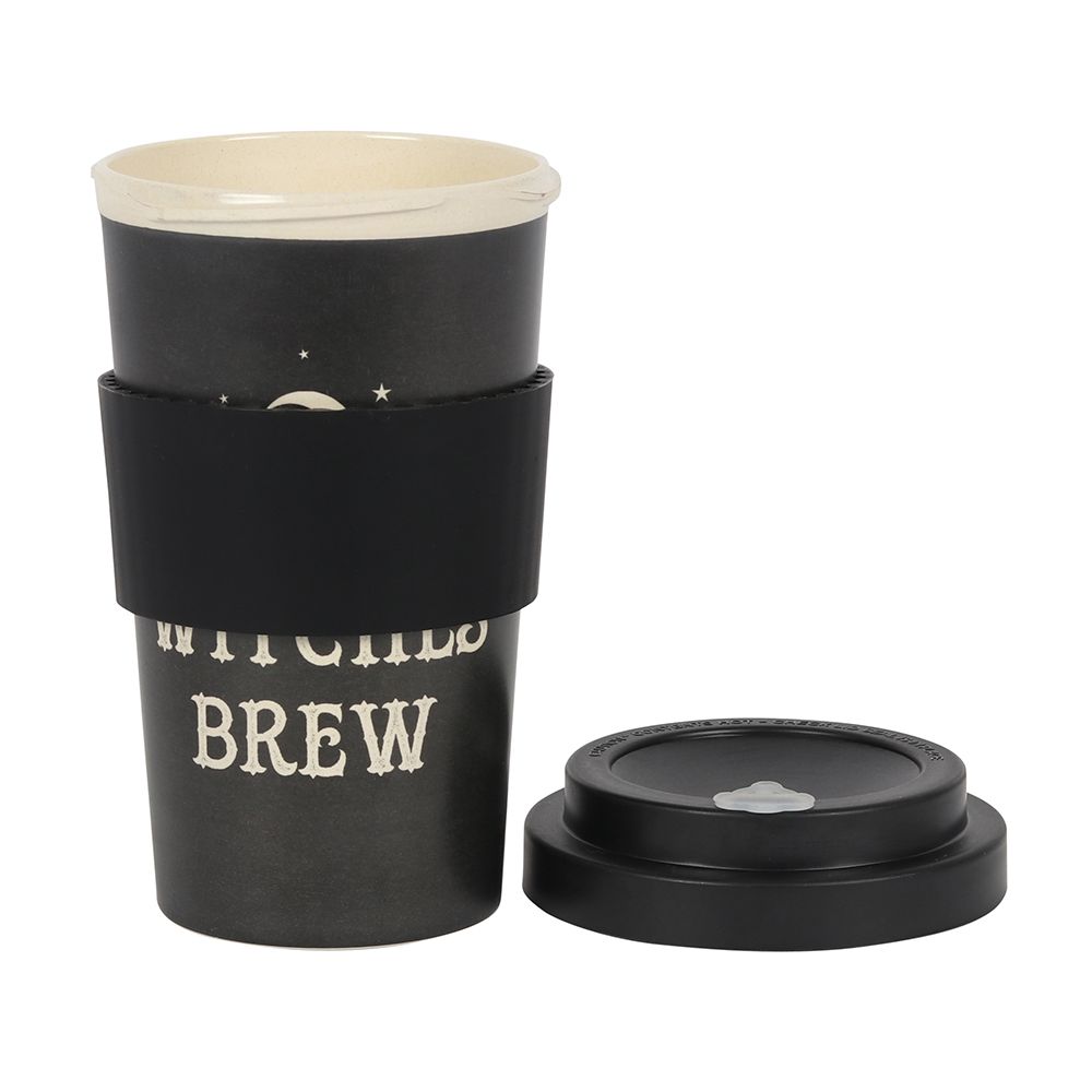 Witches Brew Eco Bamboo Travel Mug - ScentiMelti Home Fragrance, Beauty & Gifts UK