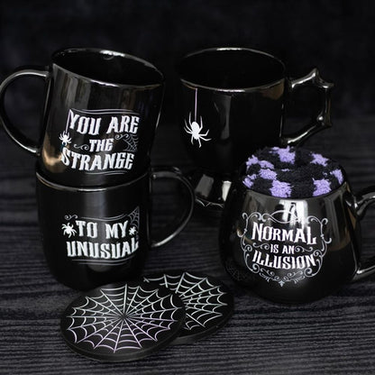 Normal is an Illusion Gothic Mug and Socks Set - ScentiMelti  Normal is an Illusion Gothic Mug and Socks Set