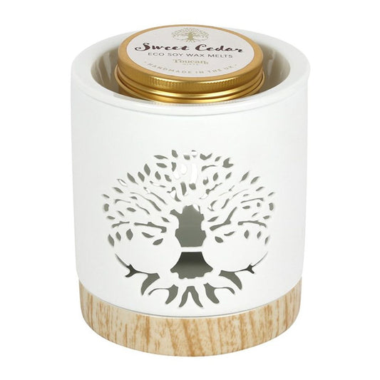 Tree of Life Wax Warmer Gift Set - ScentiMelti  Tree of Life Wax Warmer Gift Set