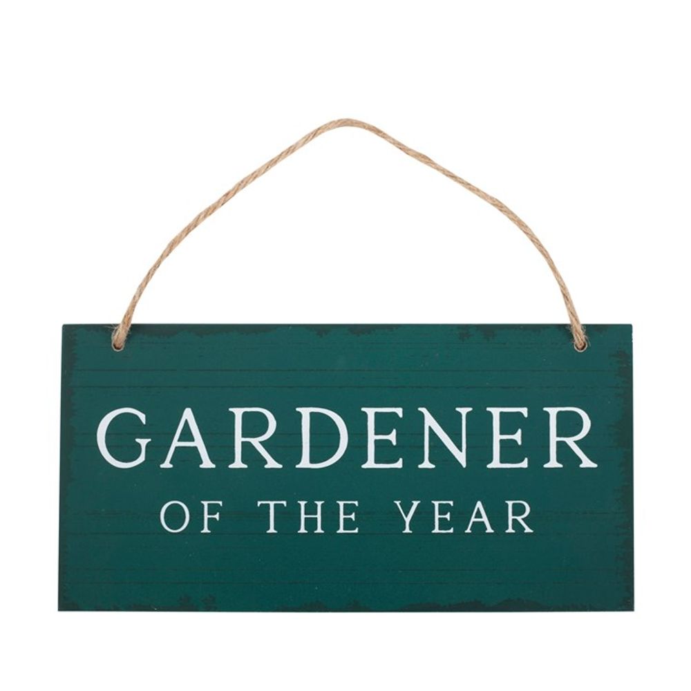 Gardener of the Year Hanging Sign - ScentiMelti  Gardener of the Year Hanging Sign