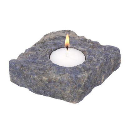 Sodalite Tealight Holder - ScentiMelti  Sodalite Tealight Holder