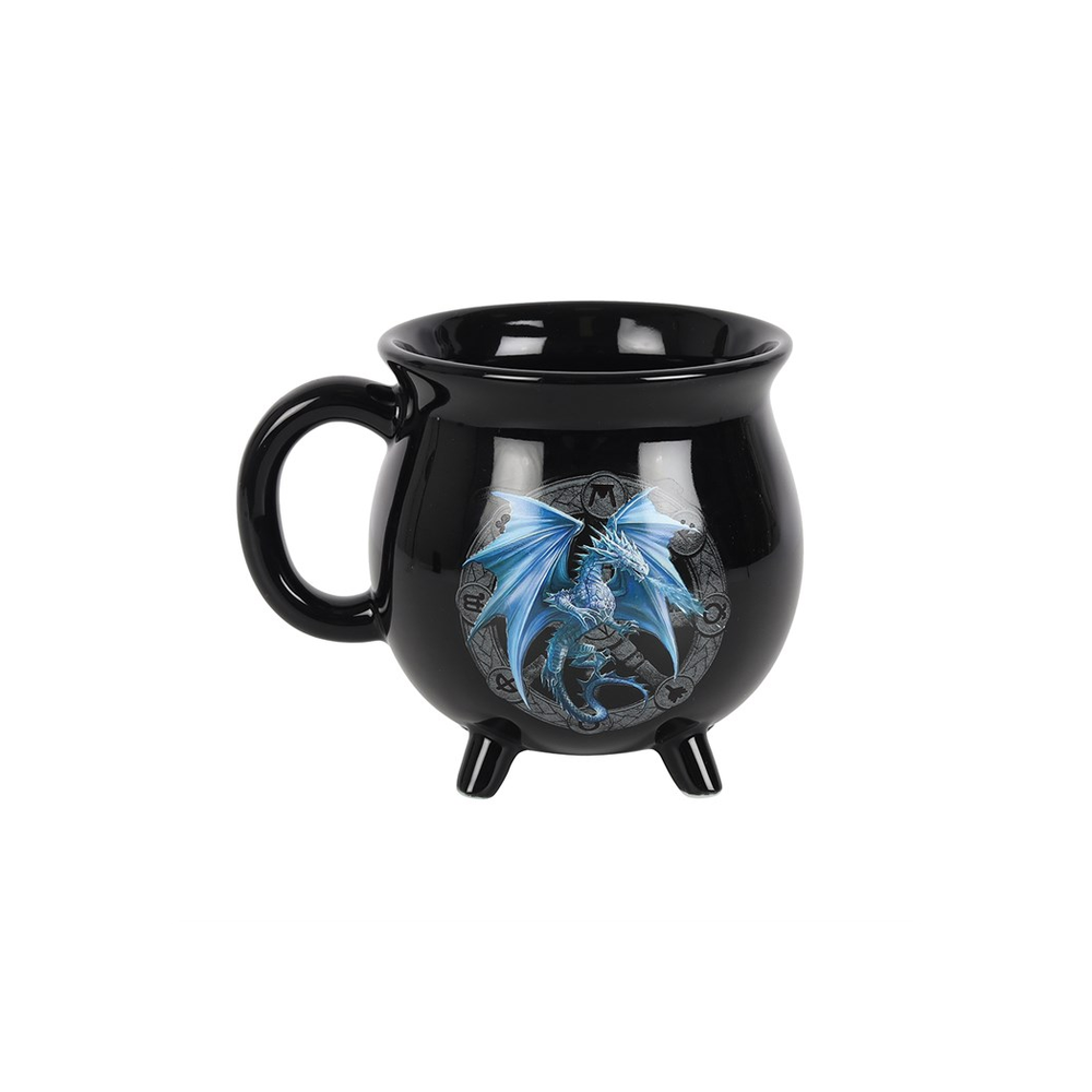 Yule Colour Changing Cauldron Mug by Anne Stokes - ScentiMelti Home Fragrance, Beauty & Gifts UK