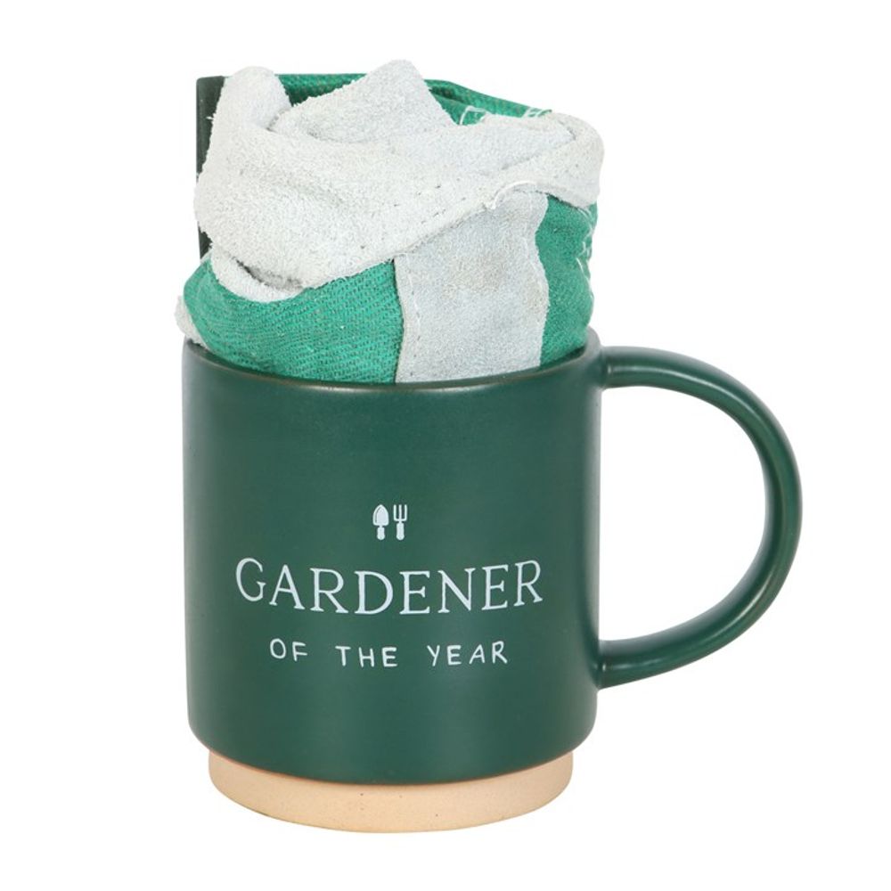 Gardener of the Year Mug and Glove Set - ScentiMelti  Gardener of the Year Mug and Glove Set