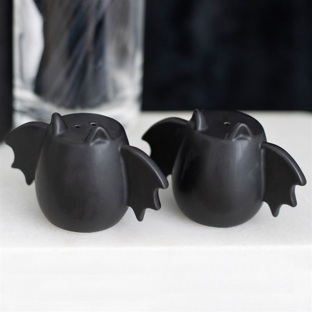 Bat Wing Salt and Pepper Shakers - ScentiMelti Home Fragrance, Beauty & Gifts UK