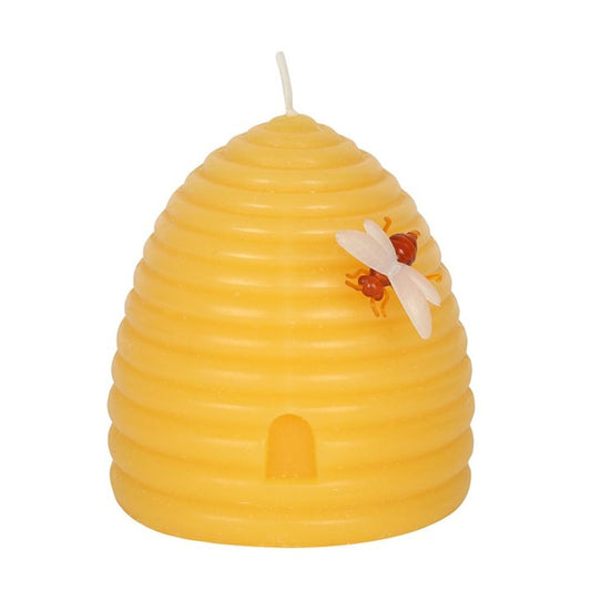 Beeswax Hive Shaped Candle - ScentiMelti  Beeswax Hive Shaped Candle