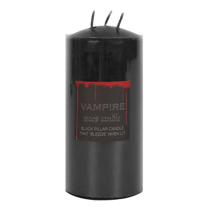 15cm Vampire Tears Pillar Candle - ScentiMelti  15cm Vampire Tears Pillar Candle