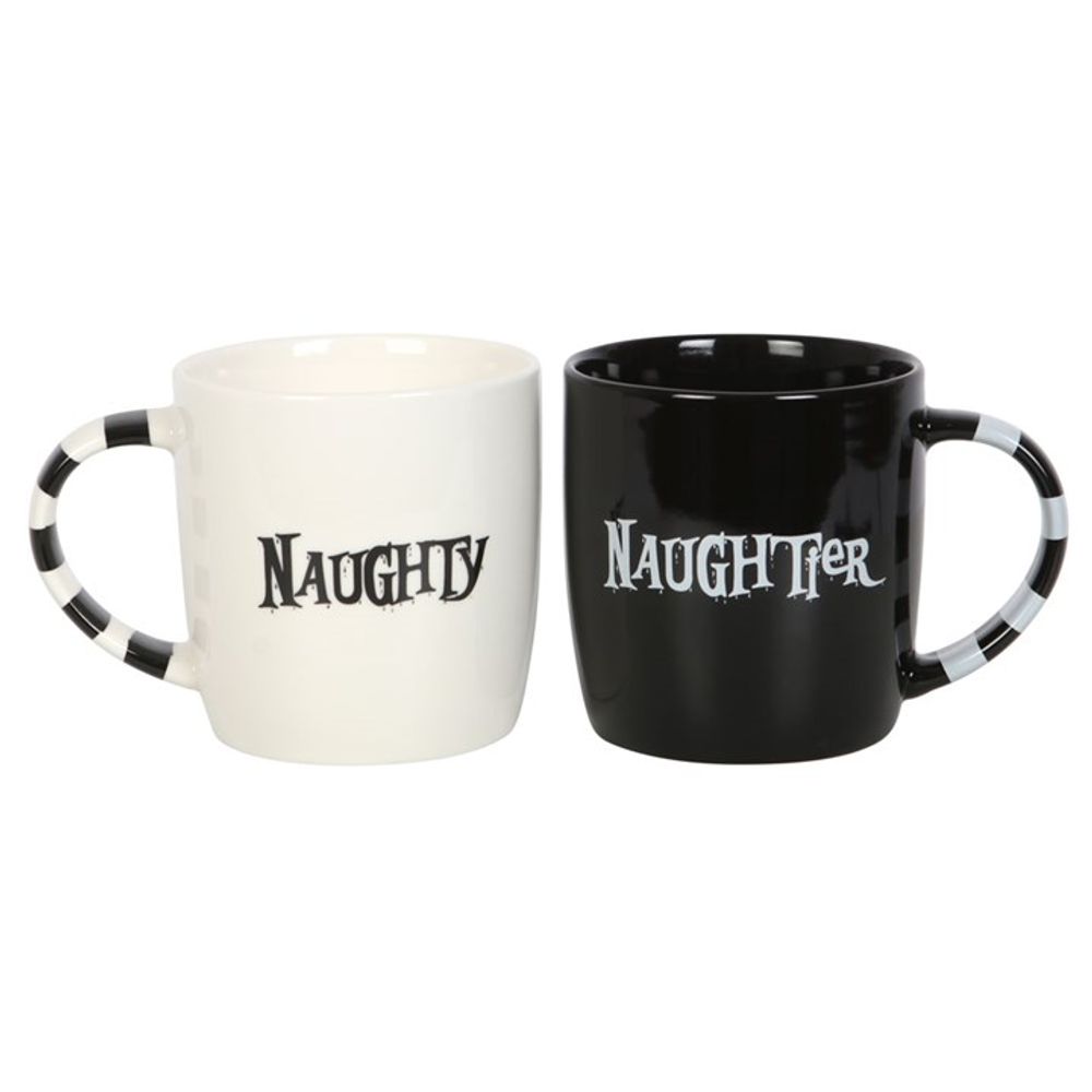 Naughty & Naughtier Couples Mug Set - ScentiMelti  Naughty & Naughtier Couples Mug Set