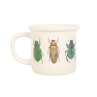 Off White Beetle Mug - ScentiMelti  Off White Beetle Mug