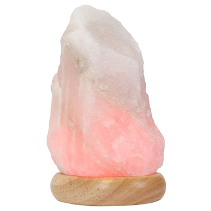 White Colour Changing USB Salt Lamp - ScentiMelti Home Fragrance, Beauty & Gifts UK