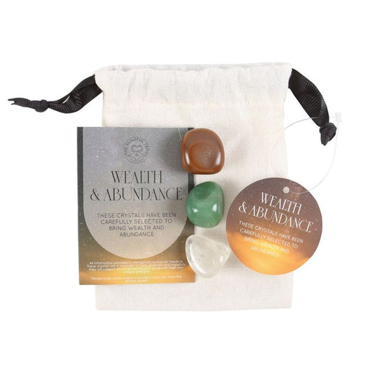 Wealth & Abundance Healing Crystal Set - ScentiMelti  Wealth & Abundance Healing Crystal Set