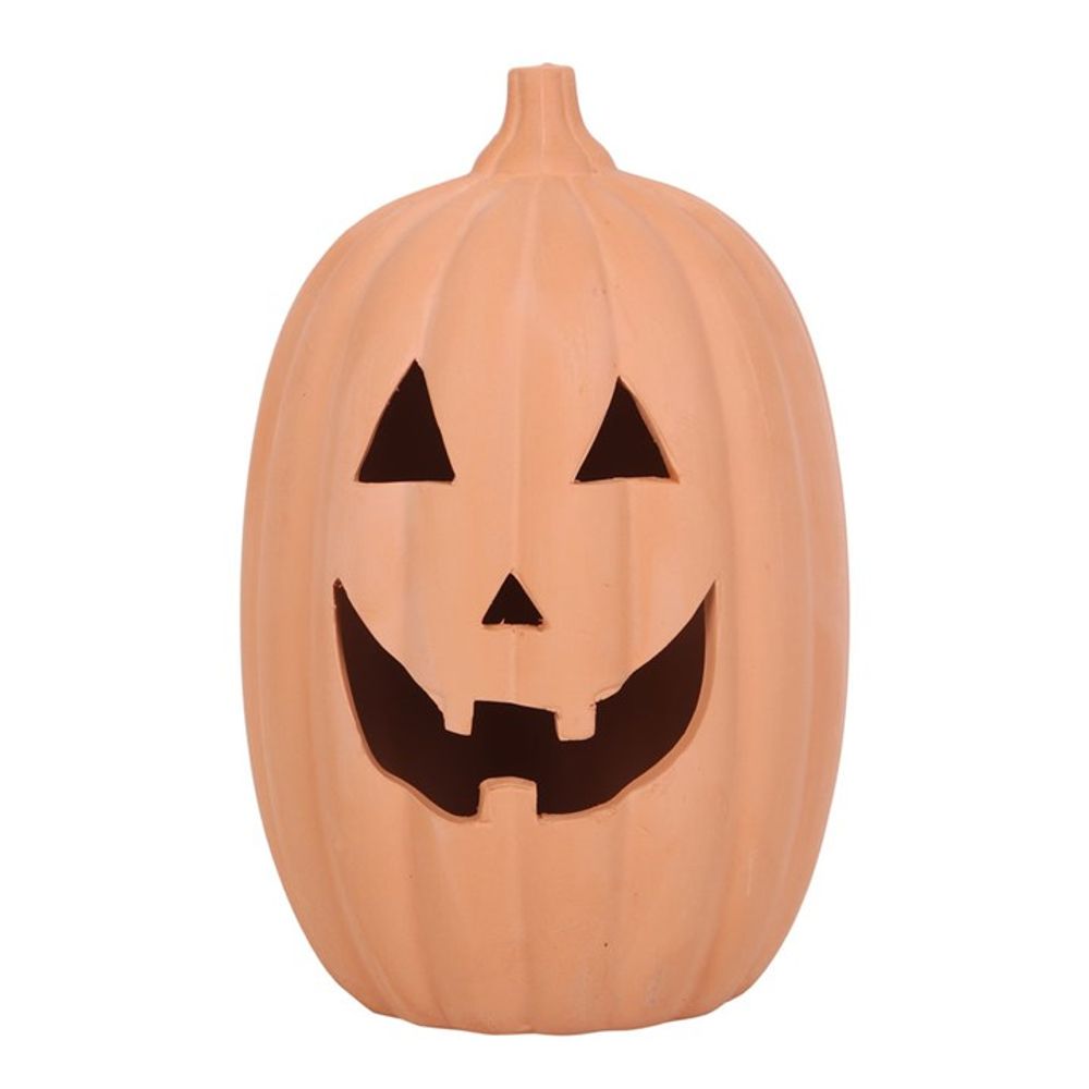 23cm Terracotta Pumpkin Ornament - ScentiMelti  23cm Terracotta Pumpkin Ornament