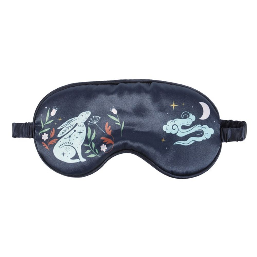 Midnight Hare Satin Sleep Mask - ScentiMelti Home Fragrance, Beauty & Gifts UK