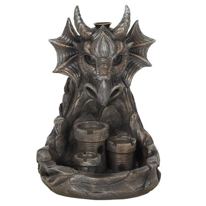 Grey Dragon Backflow Incense Burner - ScentiMelti  Grey Dragon Backflow Incense Burner