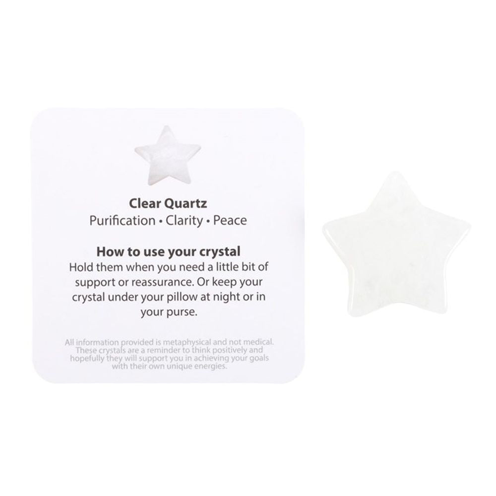 You're a Star Lucky Clear Quartz Crystal Star in a Bag - ScentiMelti  You're a Star Lucky Clear Quartz Crystal Star in a Bag