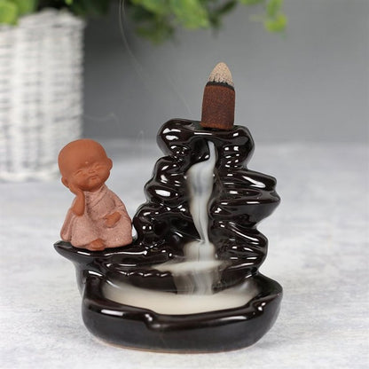 Buddha Waterfall Backflow Incense Burner - ScentiMelti  Buddha Waterfall Backflow Incense Burner