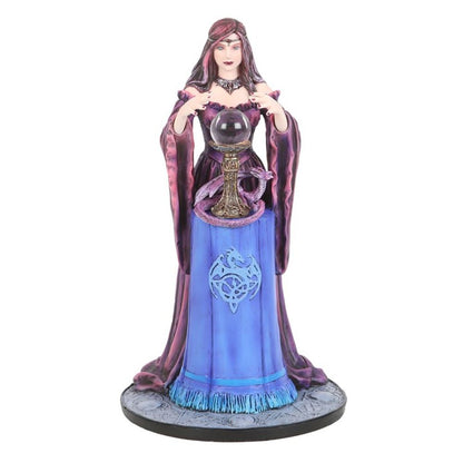 Crystal Ball Figurine by Anne Stokes - ScentiMelti Home Fragrance, Beauty & Gifts UK