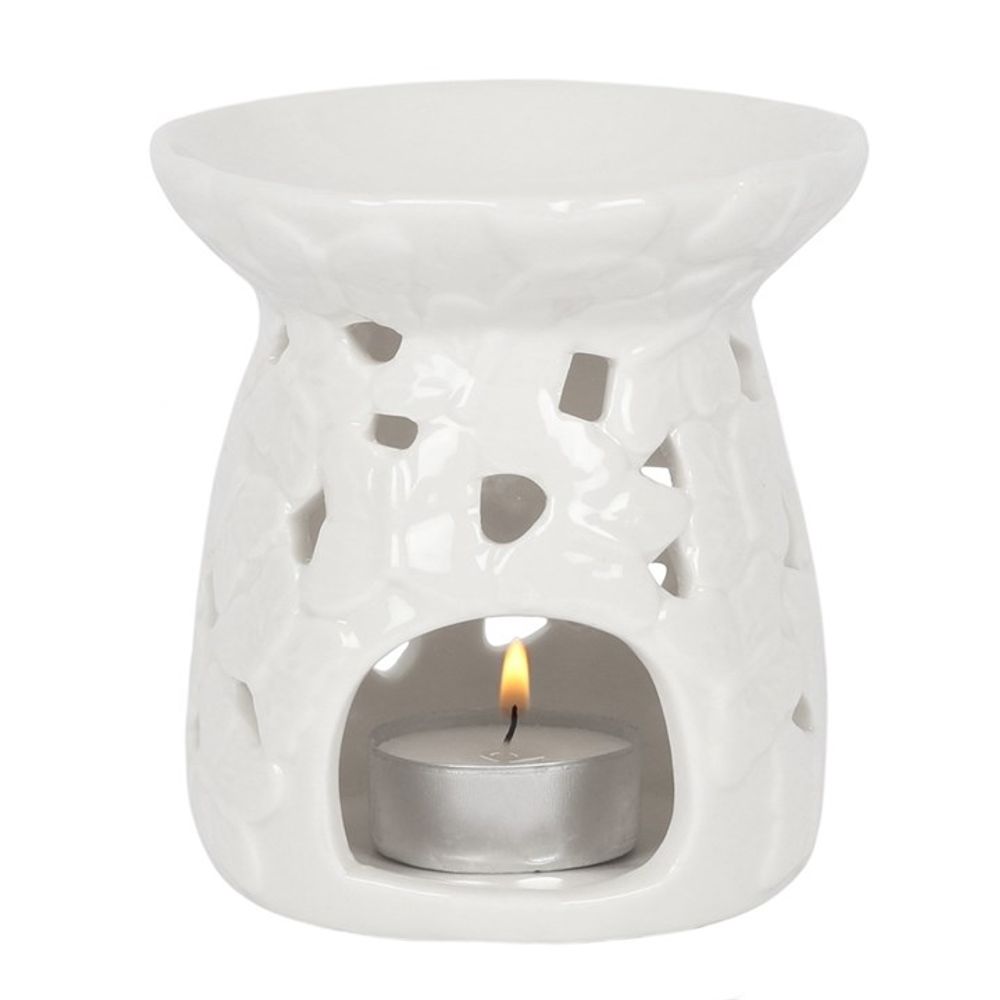 Embossed Butterfly Oil Burner - ScentiMelti  Embossed Butterfly Oil Burner